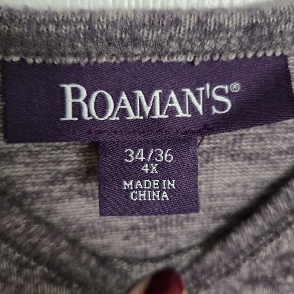 Roaman's Plus Size 4X Top - Picture 9 of 11